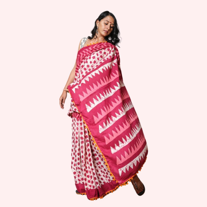 jaipuri cotton saree online